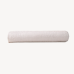 White Crinkled Border Hand Towel