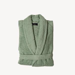 Mist Shawl Collar Bathrobe