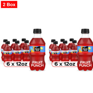 Minute Maid Fruit Punch Bottles 6 CT / 12 fl oz - 2 Box