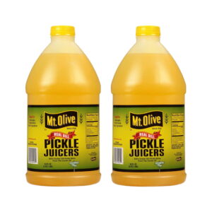 Mt. Olive Pickle Juice, Kosher Dill Pickle Brine, 64 Oz (Pack of 2)