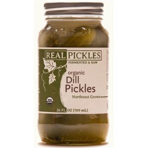 Real Pickles Organic Dill Pickles 26 Fl Oz